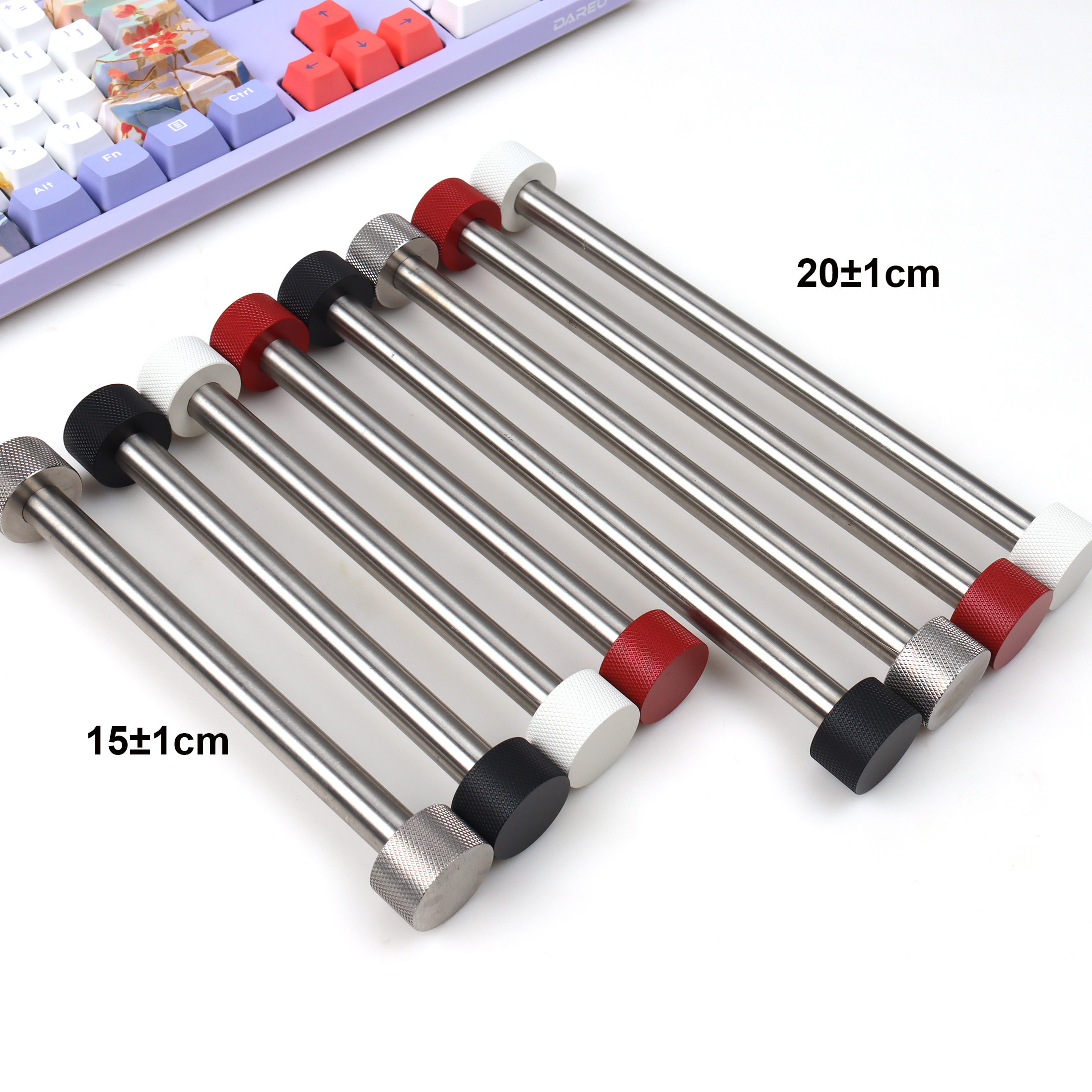 Benutzerdefinierte gewickelte USB C Tastatur Kabel Schutz Stange gewickelt Tastatur Kabel Gewicht Stange Reel Stick Kabel Organizer