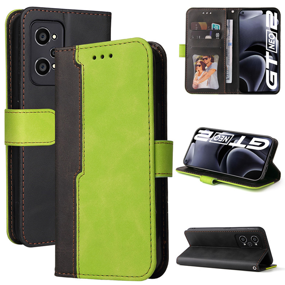 Voor Realme GT2 Pro Flip Case voor OPPO Realme GT Neo 2 Luxe Lederen Portemonnee Boek Cover Realmi GT Neo 2T 3 3T 9i 9 Pro Etui