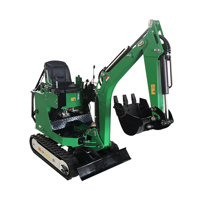 Outn-10 china barato mini excavadora hidráulica sobre orugas de 1 tonelada mini excavadora roja/verde/negra para la venta personalizada