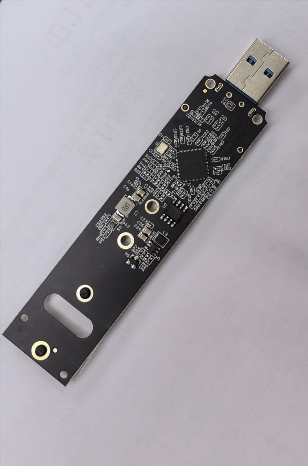 M.2 NVME SSD do 3.1 USB Adapter pci-e do USB-A 3.0 wewnętrzna karta konwertera JMS583 Chip 10Gbps 3.1 Gen 2 dla pci-e/M.2 SSD