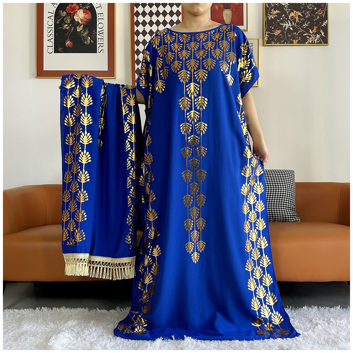 Abayas muçulmanas para mulheres dubai estiramento impressão quente carimbo solto ajuste vestidos elegantes caftan marocain femme robe com lenço