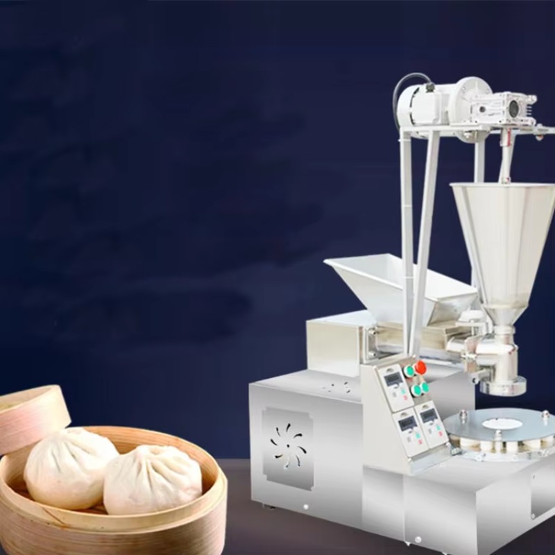 2026Automatic Steamed Bun Making Machine Momo Filling Stuffed Bun Meat Pao Forming Machine Baozi Making Machine