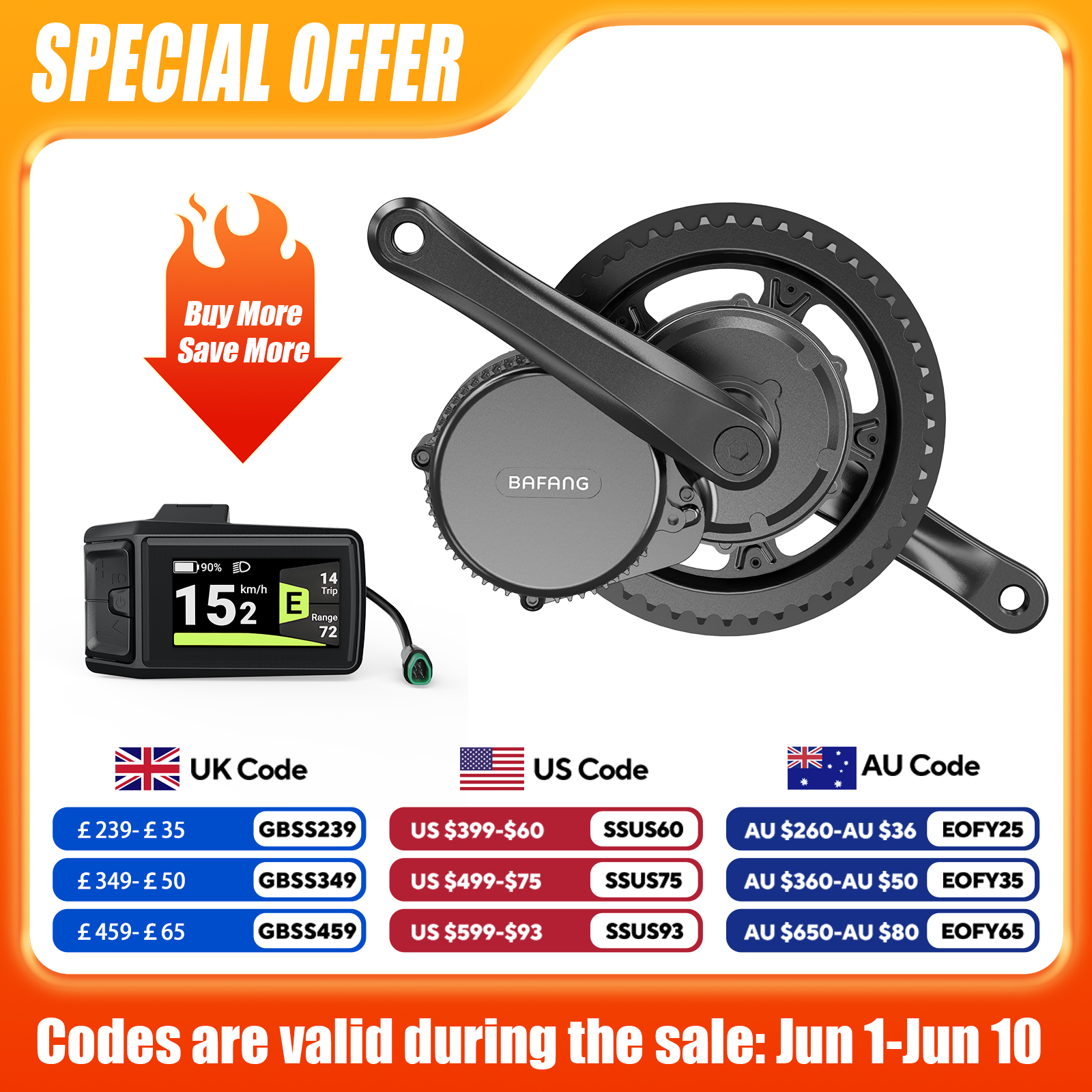 Zestaw silnika Bafang 750W 48V Kompletny zestaw rowerów elektrycznych Środkowy napęd 8fun BBS02 BBS02B Zestaw do konwersji eBike Centralny silnik rowerowy