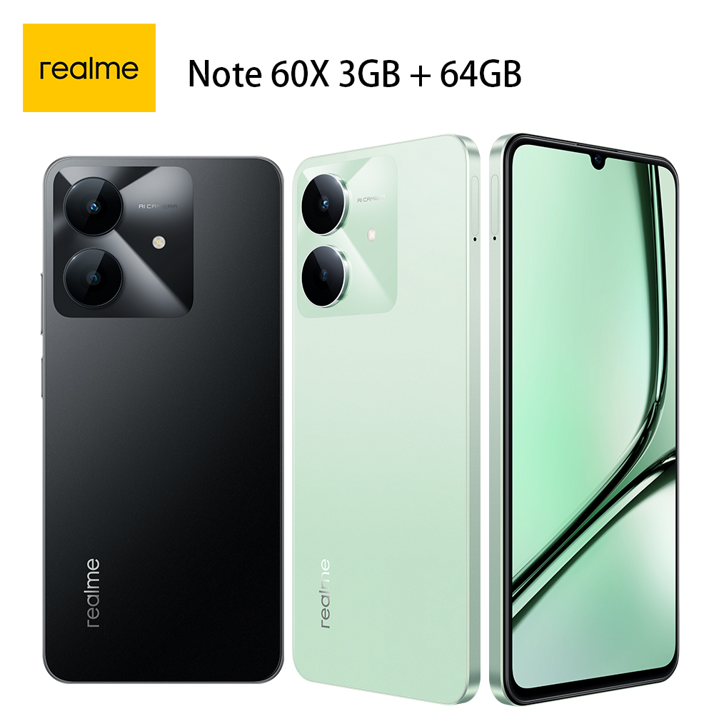 Smartphone Realme Note 60X 4G 3GB Ram 64GB Rom 5000mAh
