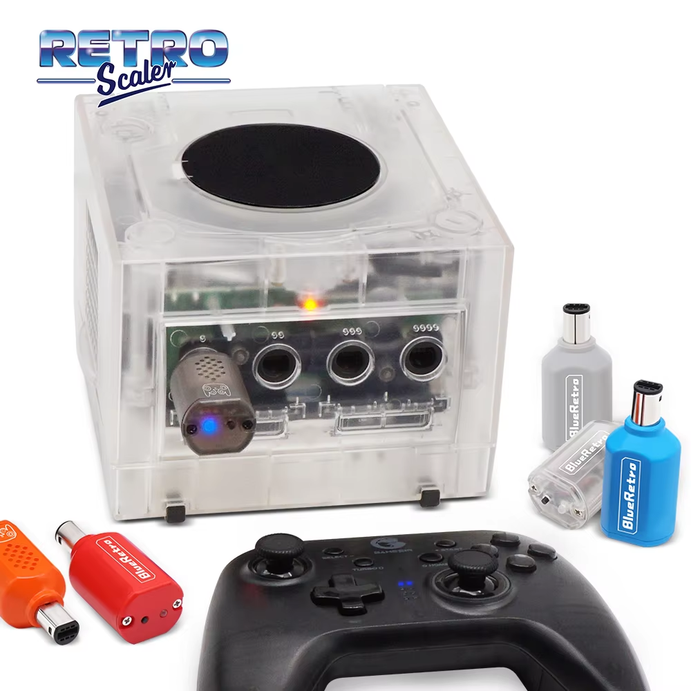 BlueRetro Motor Wireless Controller Adapter für Nintendo GameCube Konsole zu PS3 PS4 PS5 Switch Pro Gamesir T4 Pro Controller