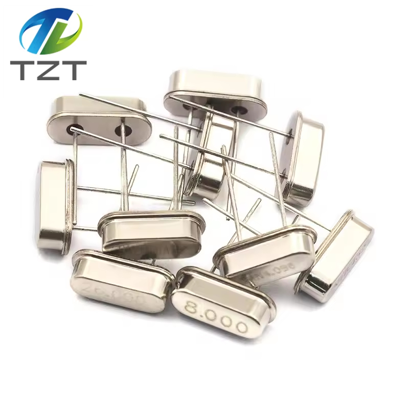 TZT 10/100PCS HC-49S 4Mhz 6Mhz 8Mhz 12Mhz 16Mhz 20Mhz 24Mhz 4.000mhz 8.000mhz Crystal oscillators