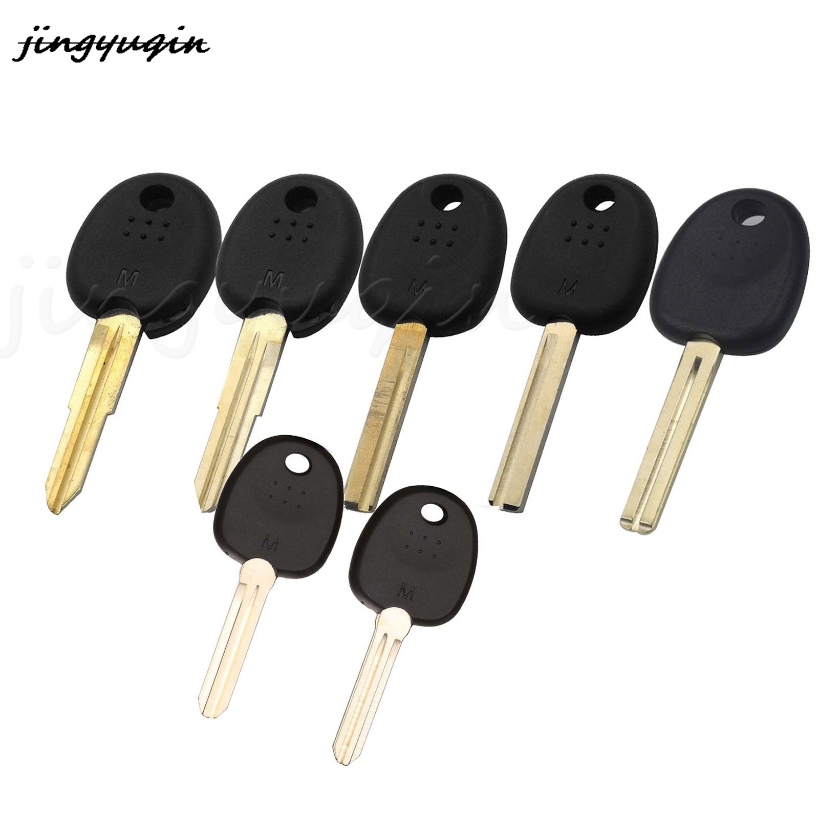 Jingyuqin transponder em branco chave do carro para hyundai accent sonata nf elantra accent coupe getz H-1 lavita tiburontucson verna
