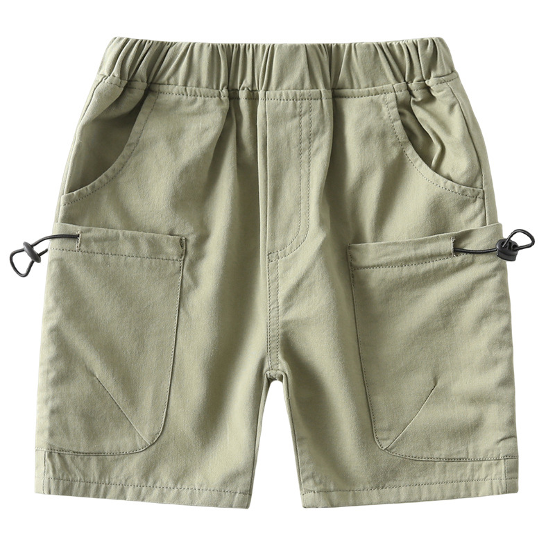 Vijfkwartbroeken voor jongens groothandel 2025, zomerkleding, nieuwe casual shorts voor kinderen, babymode, zomershorts, generatietrend