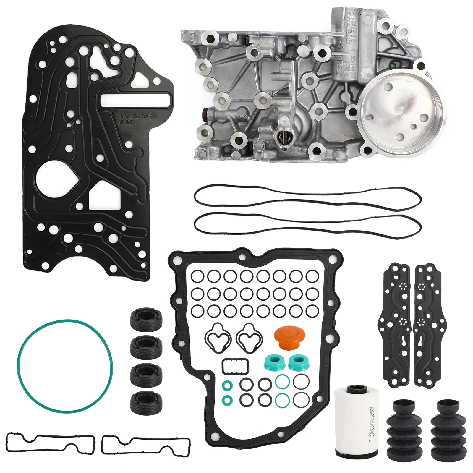 Artudatech 0AM DQ200 DSG Kit de revisão mecatrônica Kit de reparo do corpo da válvula para Audi VW Seat Skoda