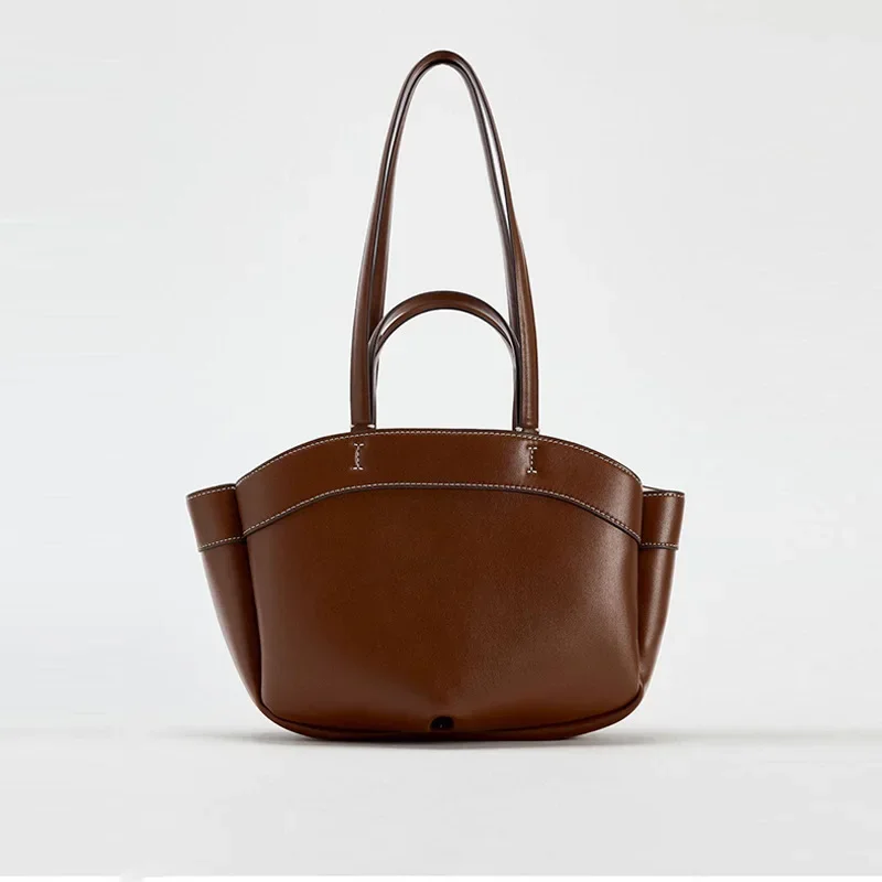 Bolsa tote feminina axilas bolsa de ombro de couro do plutônio de grande capacidade retro crossbody saco casual portátil balde sacos bolsa