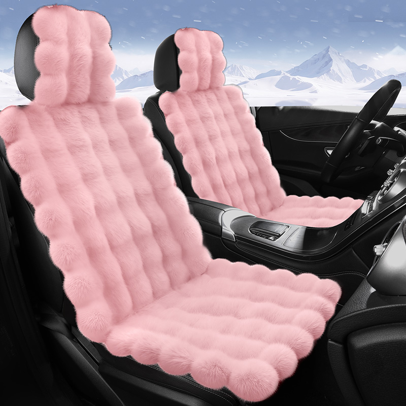 Artificial Plush Car Seat Cover Winter Cushion for MAZDA 3 CX-5 2 5 6 CX-3 CX-4 CX-7 CX-9 RX-8 CX-30 CX-50 Car Accessories