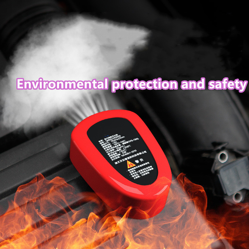 Auto extinción de incendios Aerosol caliente protección del medio ambiente seguridad vehículo automático motor de coche equipo de lucha contra incendios