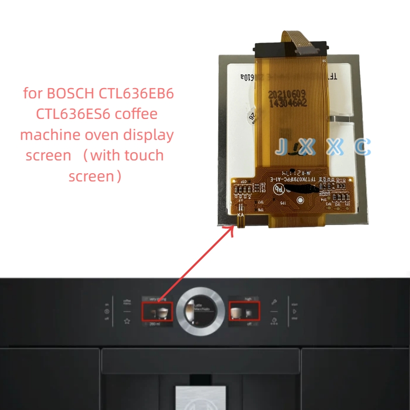 Nieuwe Originele Geschikt voor BOSCH CTL636EB6 CTL636ES6 CTL636EB1 koffiezetapparaat oven display scherm lcd-scherm accessoires