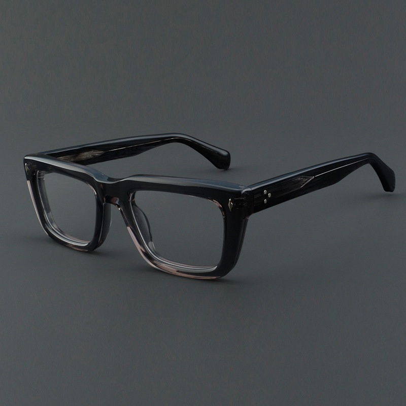 F · DRACON-gafas cuadradas Retro para hombre, lentes graduadas ópticas gruesas a la moda, nuevo estilo