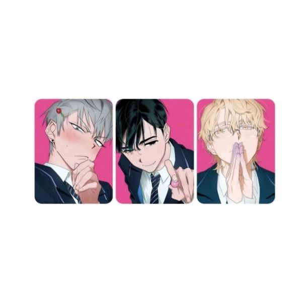 3 cards/set Alien Stage manhwa small card fans made Unofficial card High definition and high quality