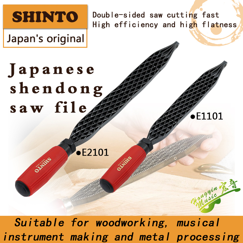 Lima japonesa original Shendo para carpintería, lima para sierra, lima de dientes gruesos para madera dura, herramienta para la fabricación de instrumentos Guqin