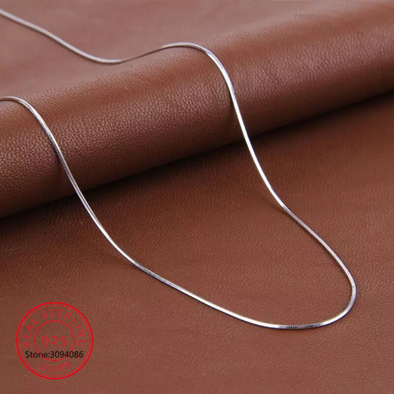 Commercio all'ingrosso del regalo dei gioielli delle collane del serpente delle signore di colore dell'argento della catena del serpente di vendita calda di modo di alta qualità