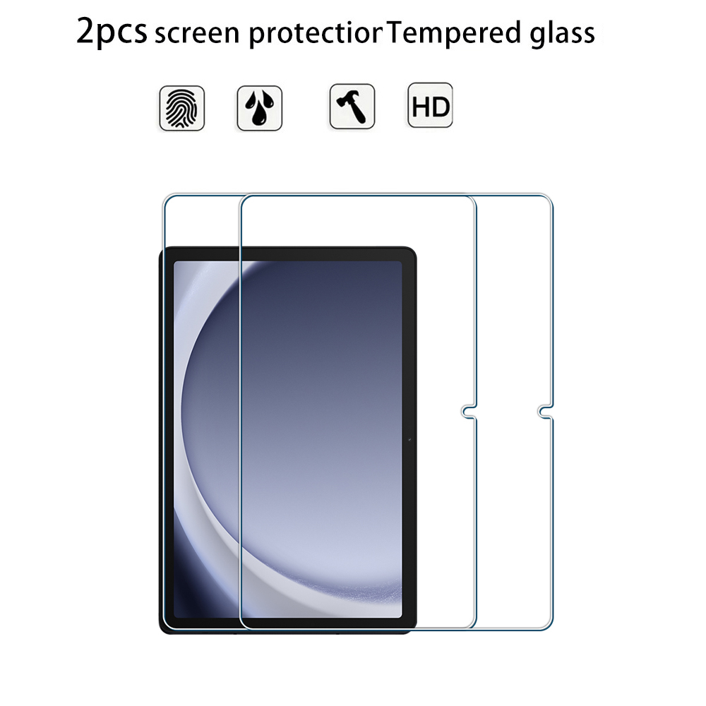 2 peças para samsung galaxy tab s6 lite 2024 10.4 polegadas/a9plus protetor de tela de vidro temperado SM-P620 SM-P625 tablet hd protetor