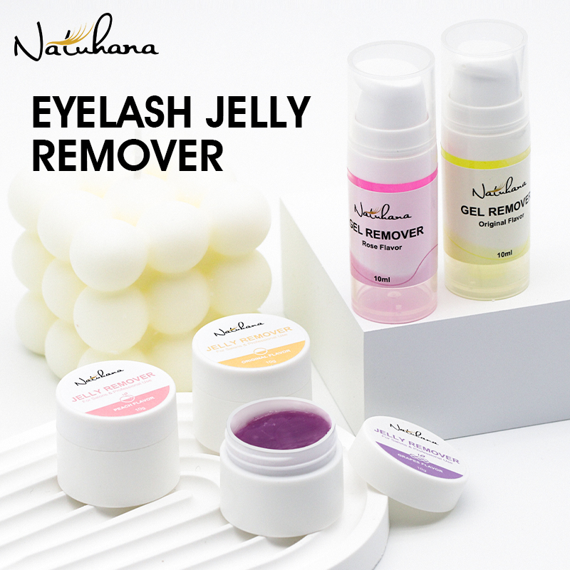NATUHANA dissolvant de gelée de cils rapide et sûr Extension de cils dissolvant de Gel dissolvant de colle outils de maquillage Non irritants