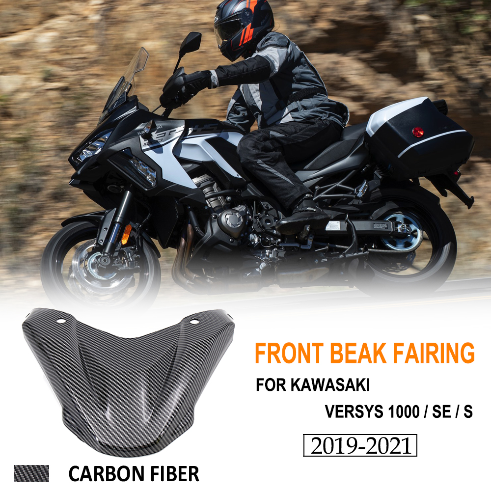 Versys1000S/SE pour Kawasaki Versys 1000 S SE 2021 2020 2019 nouvelle couverture d'extension de roue d'extension de carénage de bec avant de moto