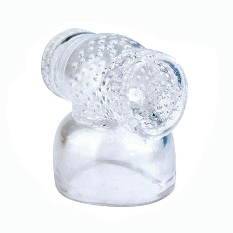 Juguete sexual, varita mágica, accesorio para pene, vibrador, masturbador, tocados, accesorio AV Stick, funda transparente, accesorios sexuales hitachi