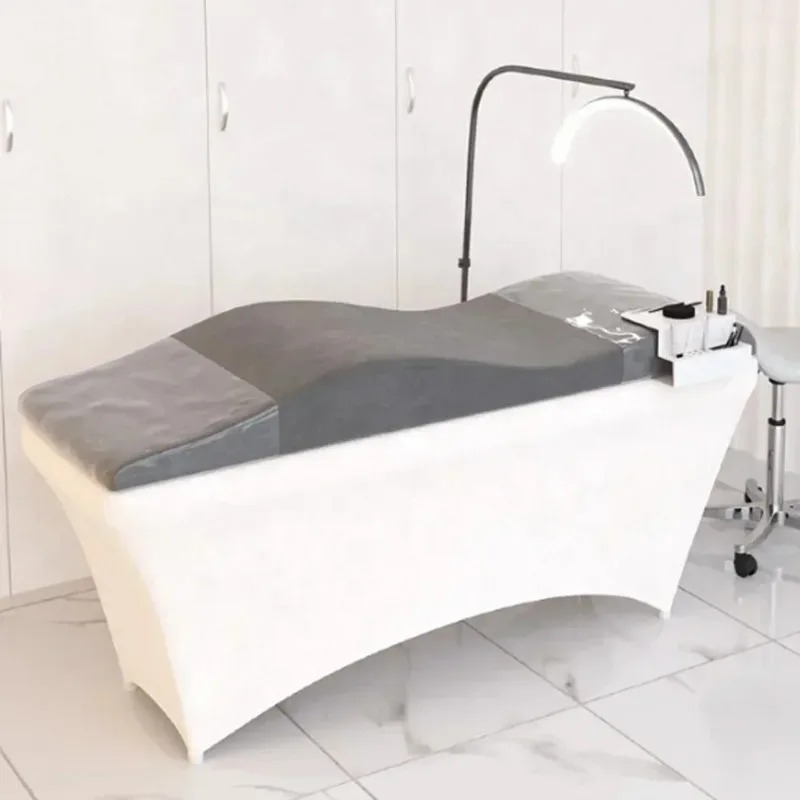 Lash Bed Topper and Bed Cover, Ergonomic Curvy Massage Table Cushion, Eyelash Mattress Bed for Beauty Salon Customized