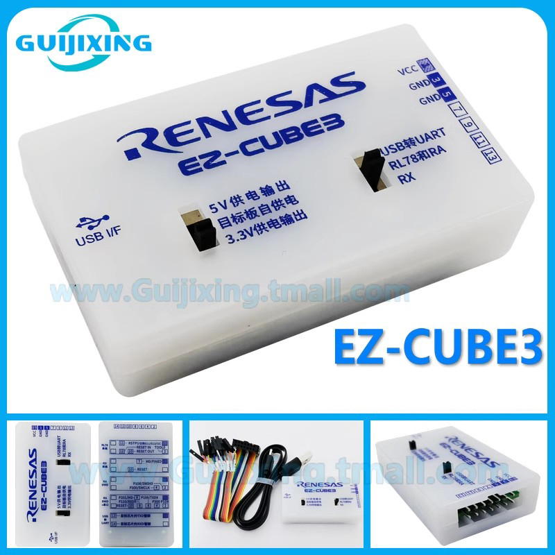 EZ-CUBE3 Cyrcnezcube03 Renesas Programmering Debugging Simulator Rl78 Rx A Development Board