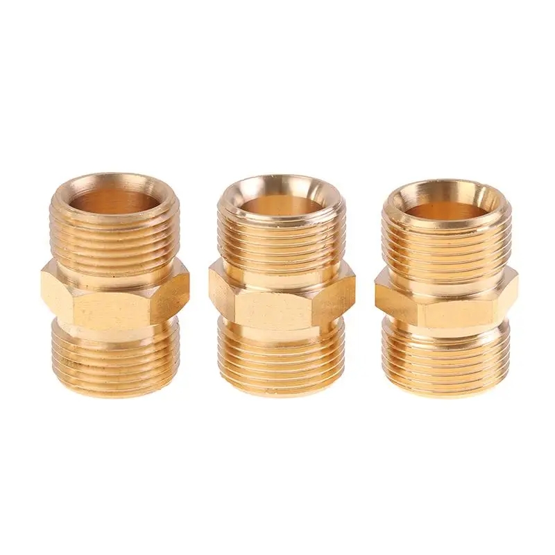 고압 세척기 호스 연장 커넥터 어댑터, M22 14mm & 15mm 수나사 암나사 호스 커플러 어댑터 (파워 세척기용)