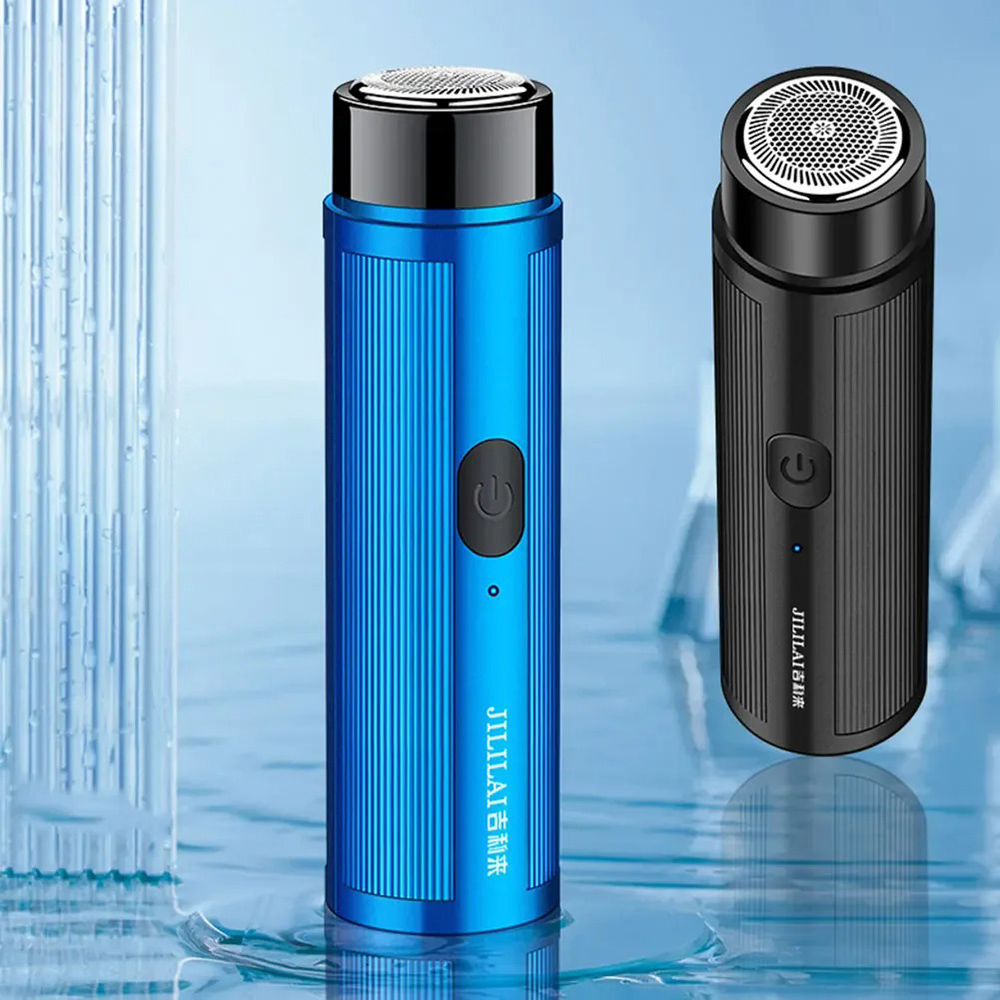 Mini Afeitadora Eléctrica Portátil Recargable para Hombres y Mujeres, Herramienta de Aseo con Carga Rápida Tipo C, Pantalla LED, Ideal para Viajes y Auto