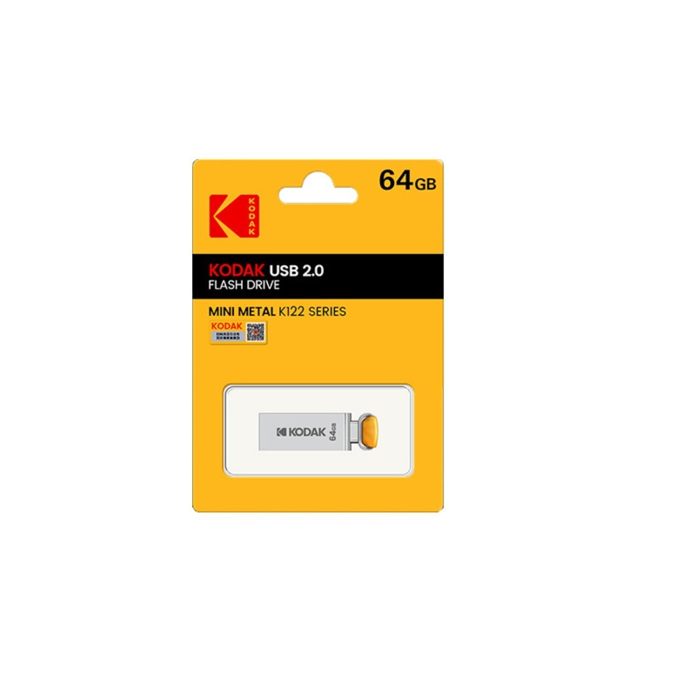 Kodak KODAK K122 USB2.0 mini chiavetta USB full metal per auto ad alta velocità 64 GB computer da ufficio chiavetta USB
