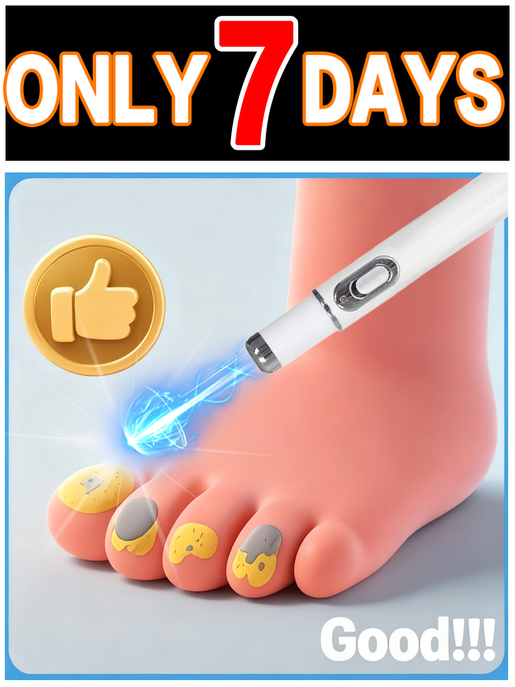 The fifth generation of champagne-colored nail laser penʜᴇʟᴘs ʏᴏᴜ sᴀʏ ɢᴏᴏᴅʙʏᴇ ᴛᴏ ᴏɴʏᴄʜᴏᴍʏᴄᴏsɪs. Tᴇ
