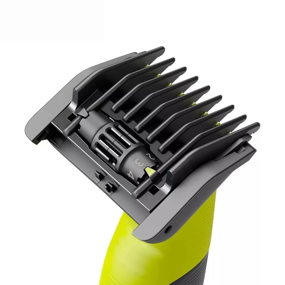 Protector de peine guía 5 en 1 apto para una hoja QP2520 QP2530 QP2620 QP2630 QP2724 QP2834 recortadora de barba ajustable de 1-5mm