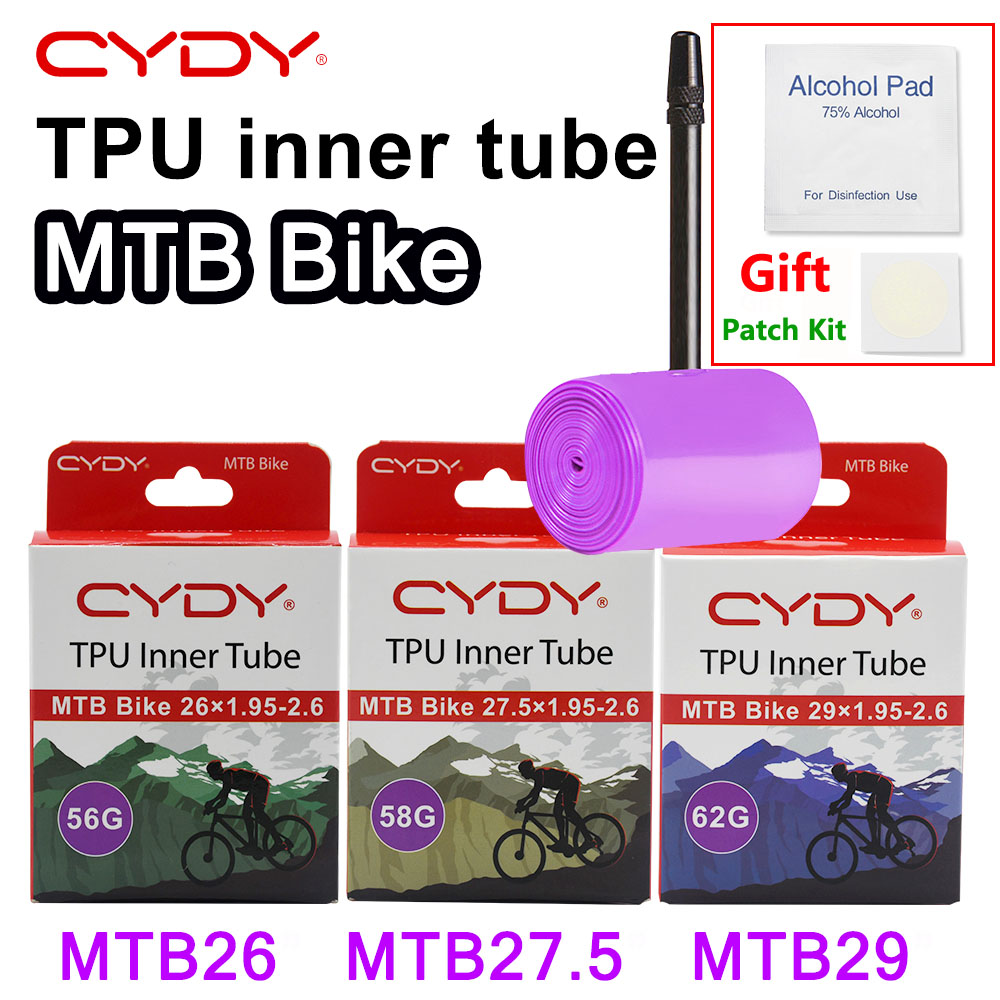 Ban Dalam Sepeda MTB CYDY TPU 29 26 27.5 29x1.95 2.0 2.1 2.2 2.3 2.4 2.5 2.6 Inch Ban Sepeda Gunung Pneu 29er