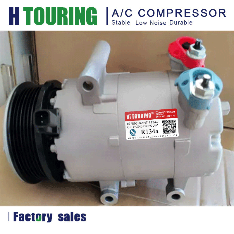 VS16 AC A/C Klimakompressor für Land Rover Freelander 2 LR2 2.2 Diesel 2006–2014 TD4 1434388 1543954 1791011 1566167