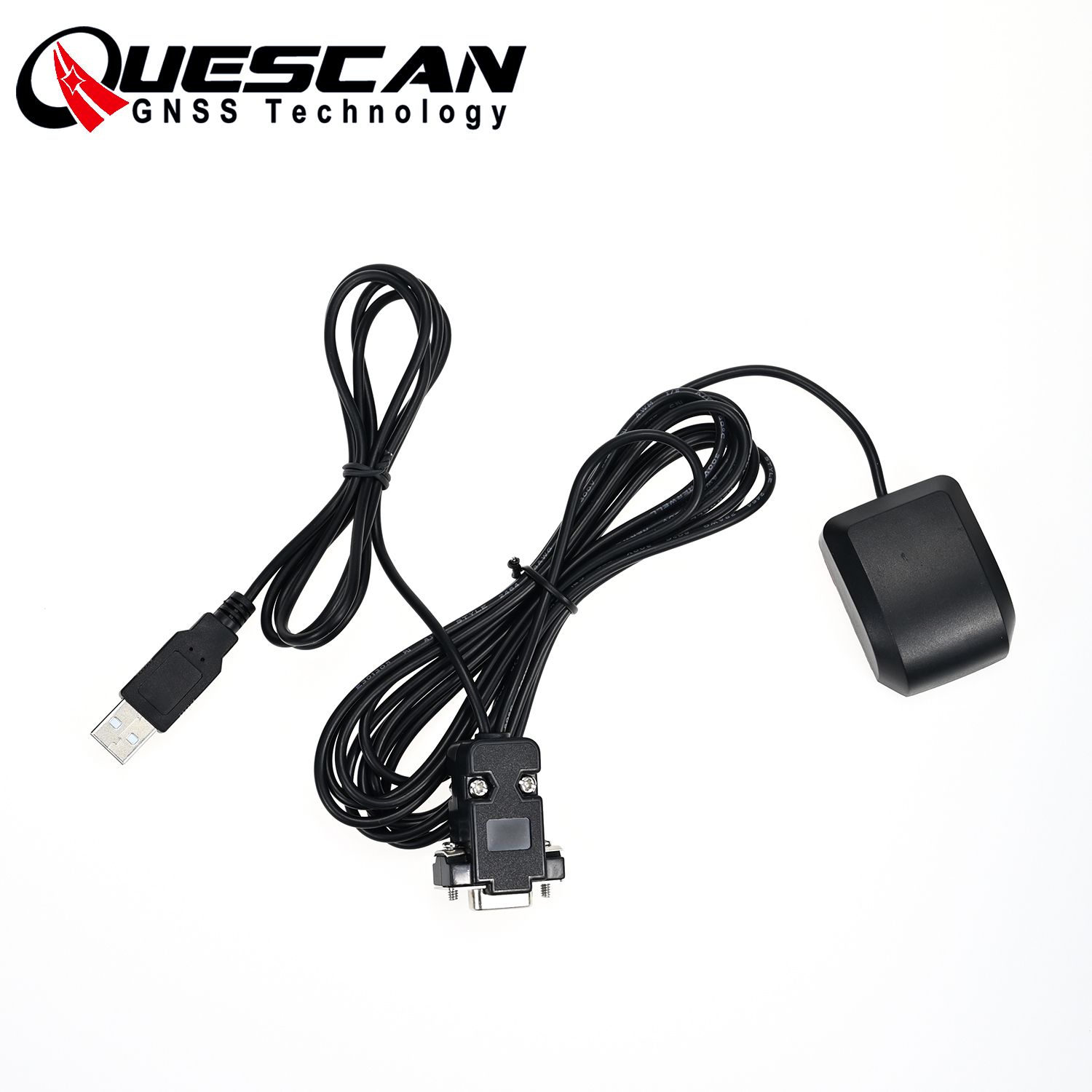Szeregowy odbiornik GPS RS232 DB9 z zasilaniem USB NMEA 0183 Odbiornik z anteną GPS Marine VHF Yaesu FT-991 Części GPS, 9600 bps, 1 Hz