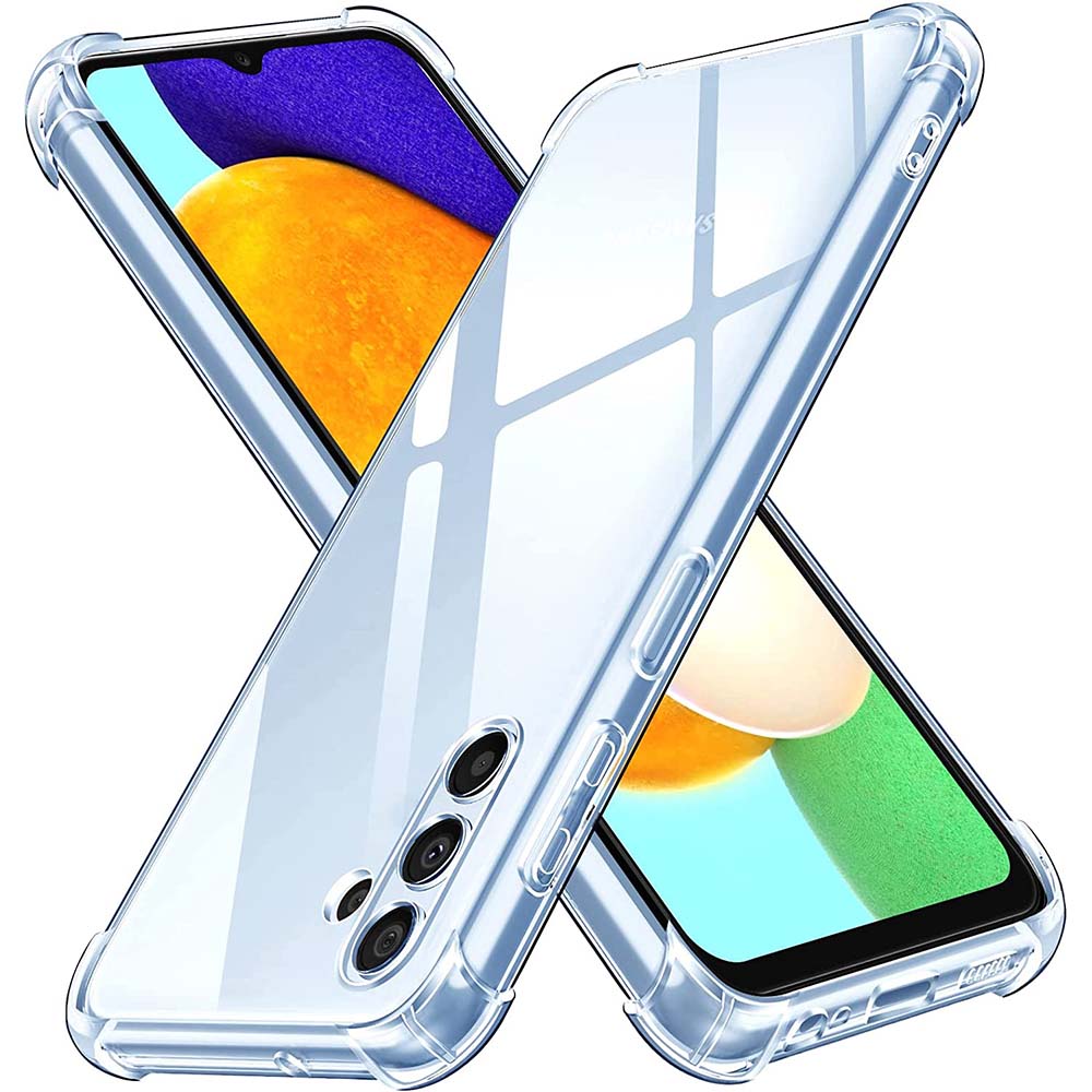 Przezroczyste etui z poduszką powietrzną o grubości 1,5 mm do Samsung Galaxy A05 A05S A15 A04s A04 A04E A14 A24 4G A34 A54 5G Wstrząsoodporna silikonowa osłona