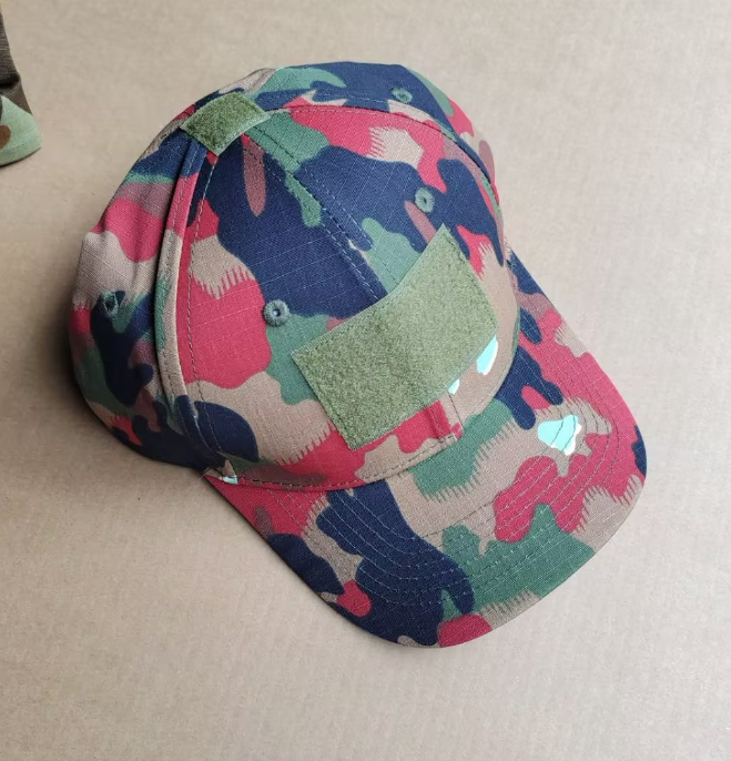 Czapka baseballowa Alpenflage Swiss Camouflage Męska Czerwona Czapka