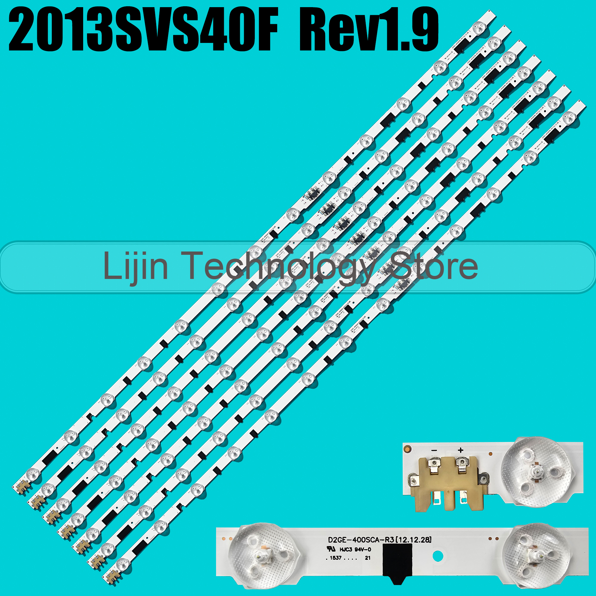 Светодиодная лента для 2013SVS40F UE40F6400 UA40F5500 D2GE-400SCA-R3 UE40F6540AB UE40F5000 UE40F6400AW UE40F5700 BN96-25304A BN96-25305A
