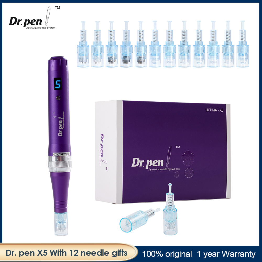 Dr. Pen X5 Wireless Derma Pen Mikron adel maschine mit Patrone Mes other apie Mikron adel Stift Gesicht Beauty Tools Kit