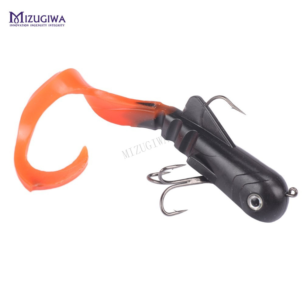 MIZUGIWA Soft Lure ตกปลาเหยื่ออ่อน Zabder น้ําจืด Shad Fishing Tackle Bulldog Pike Lures หยาบ Leurre Souple Shad