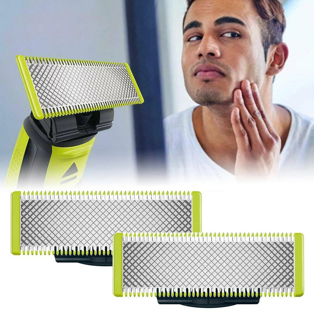 Cuchilla de repuesto para afeitadora y cabezales de repuesto para cortadora de pelo de nariz Philips OneBlade QP2520 QP2630 QP6510