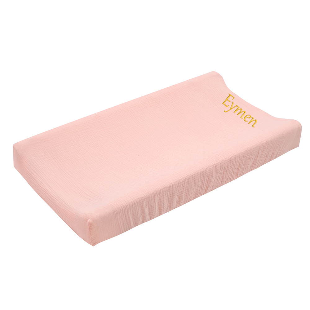 Personalizado bebê mudando pad capa, Elastic cabido berço folha, infantil criança berçário cama, Unisex fralda mudança tabela folha