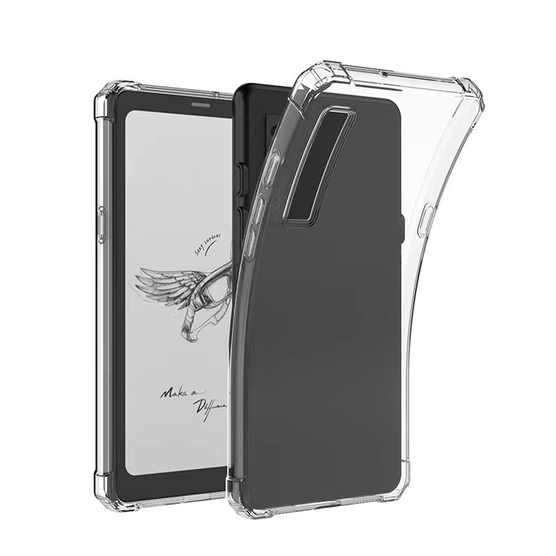 Тонкий противоударный чехол с 4 воздушными подушками для Onyx Boox Palme Palma2 Pro и Kant 2 Kant2 6.13' EBook, прозрачная задняя крышка из ТПУ