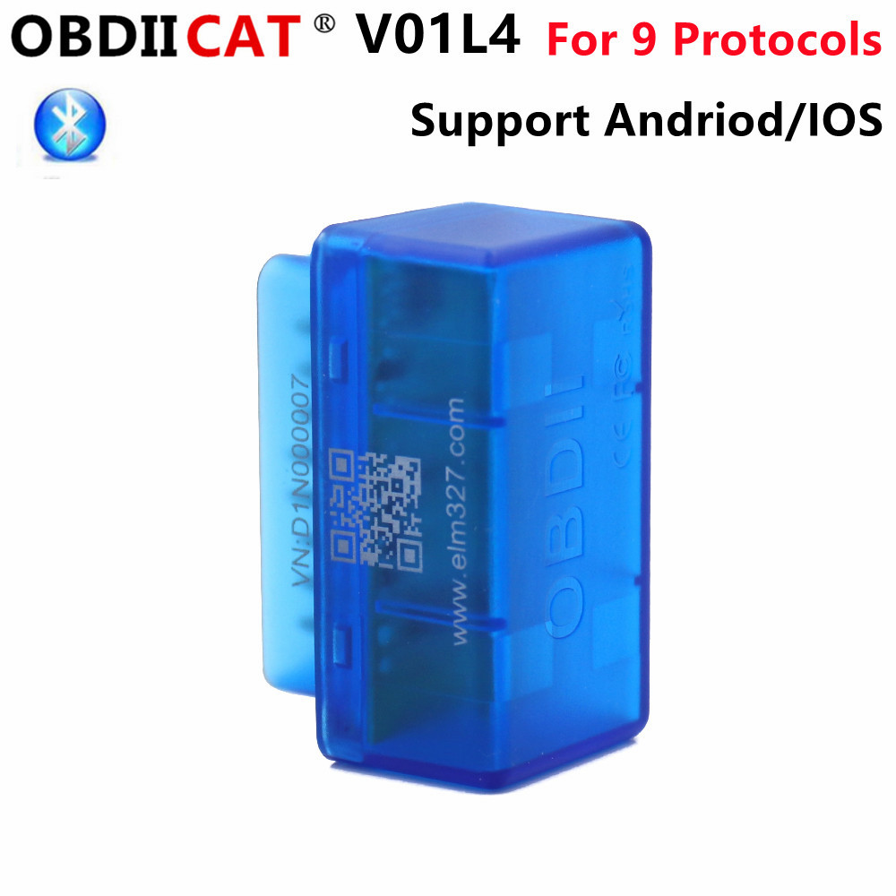 V01L4 Diagnostyka pojazdu Kodowanie funkcji pojazdu V01L4 Super Mini ELM327 V2.1 Interfejs narzędzia diagnostycznego ELM 327 Bluetooth