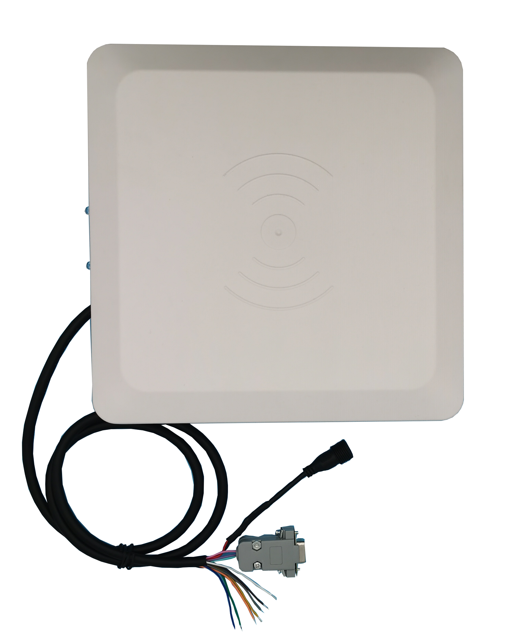 ISO18000-6C Passive RFID Reader 8DBI Integrated Access Control 15m Outdoor Range with RS232 RS485 Wiegand for Parking Systems