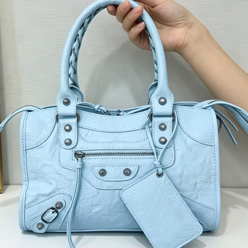 Handbags For Women 2026 New High Capacity Shoulder Bags Motorcycle Lady Travel Bag Luxury Brand Hobos Bags Cross-body Handbags