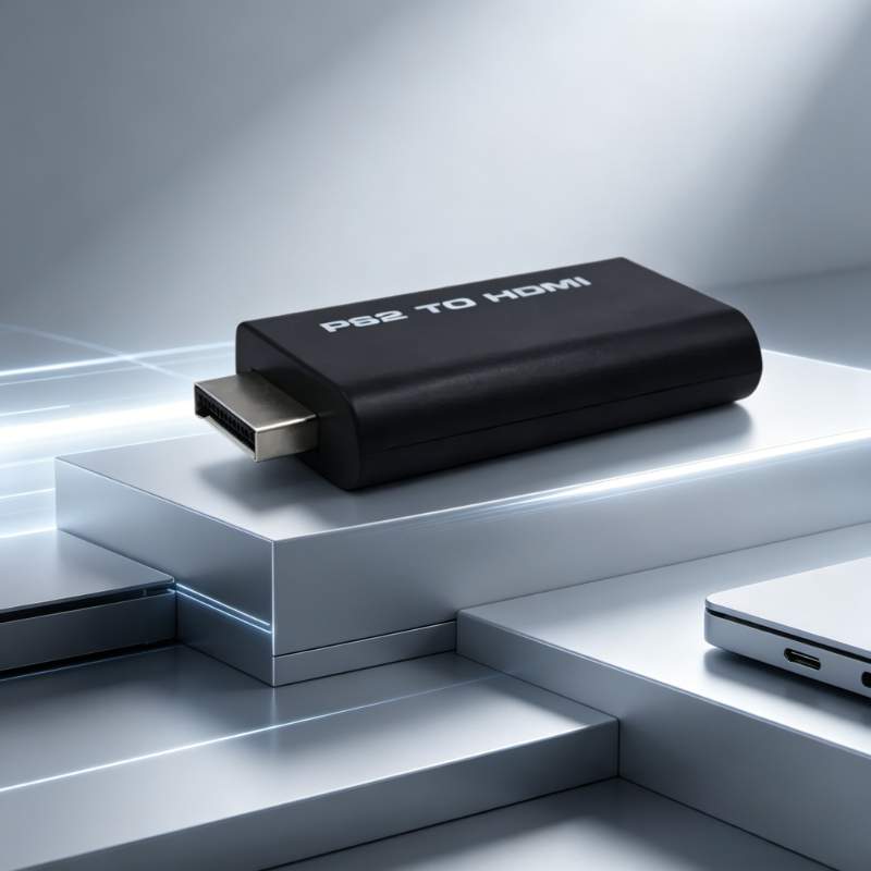 New 2026 PS2 to HDMI Converter 1080P HD Video Audio Adapter for PlayStation 2 Game Console