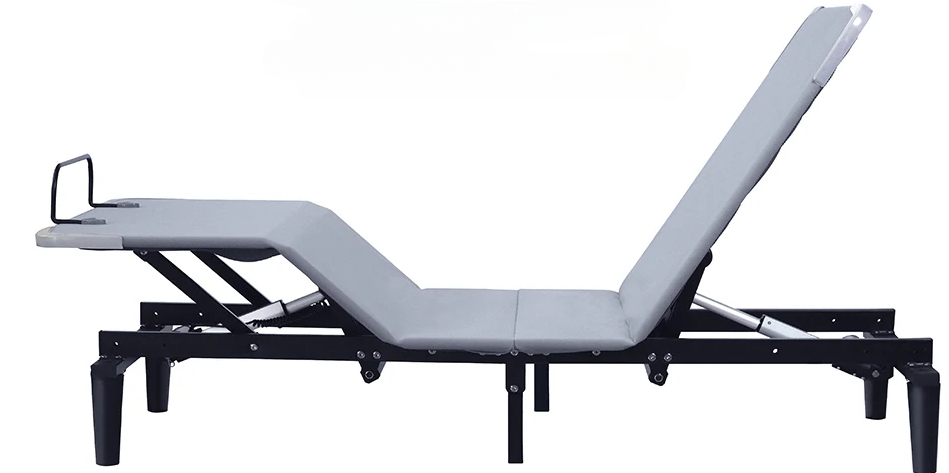 Quadro de cama ajustável elétrica com massagem para casa e hotel, móveis inteligentes, Cama, ajustável, king ou queen size, moderno