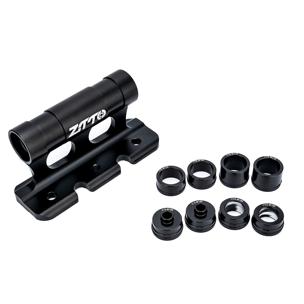 ZTTO supporto per forcella per bici supporto per asse passante a sgancio rapido blocco forcella anteriore portapacchi per auto portabiciclette accessori per supporto per supporto per bicicletta