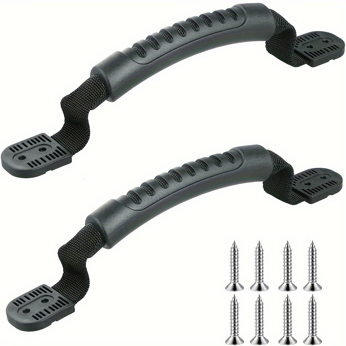 Juego de 2 piezas de asa de transporte para kayak con accesorios de hardware para kayak adecuados para mango de barco de kayak